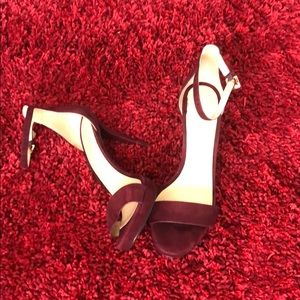 Michale Koran Burgundy Heels